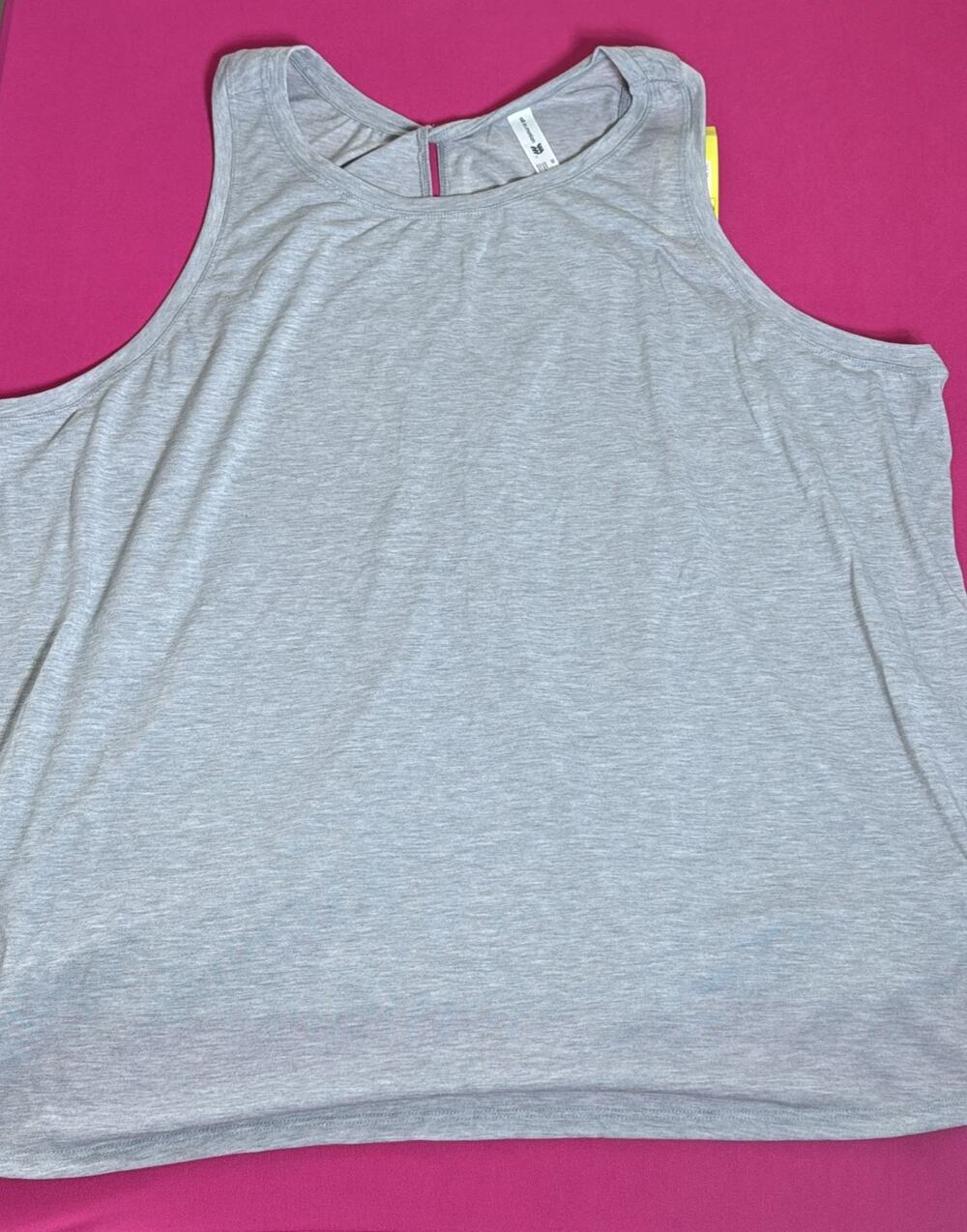 All in Motion Gray Tank Top Size 3X Activewear Soft Stretch Workout Casual